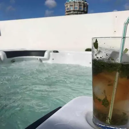 Lujoso Atico Gran Terraza Solarium Privado Jacuzzi Sauna Las Palmas